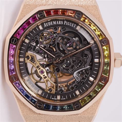 audemars piguet frosted skeleton.